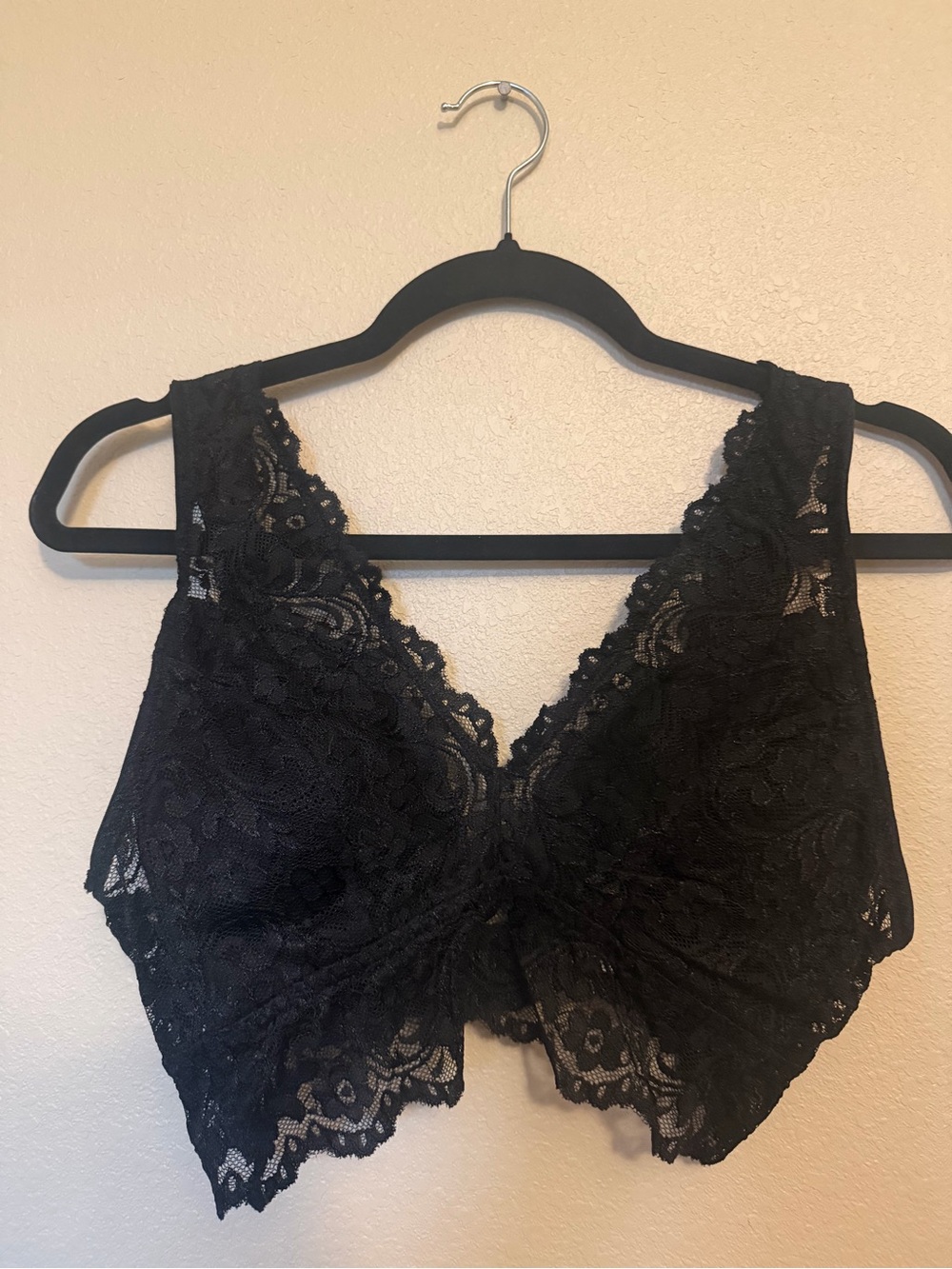 smart & sexy Black Lace Bandeau Bralette
